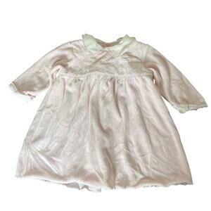 Ralph Lauren 3-6 Girls Baby Dress Pink Heather Laced
